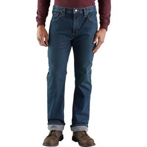 NWT Carhartt Rugged Flex, Relaxed Fit Lined Jeans